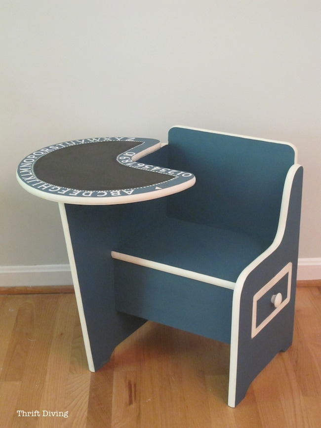 The Makeover of a $5.00 Thrifted Kid’s Desk