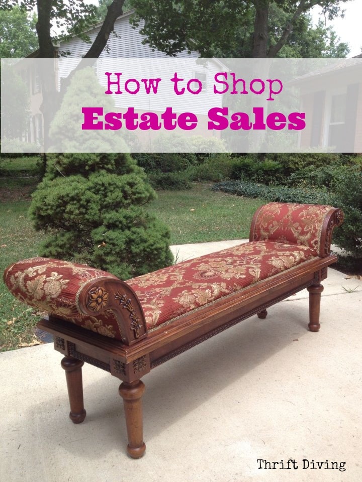 How to Shop Estate Sales