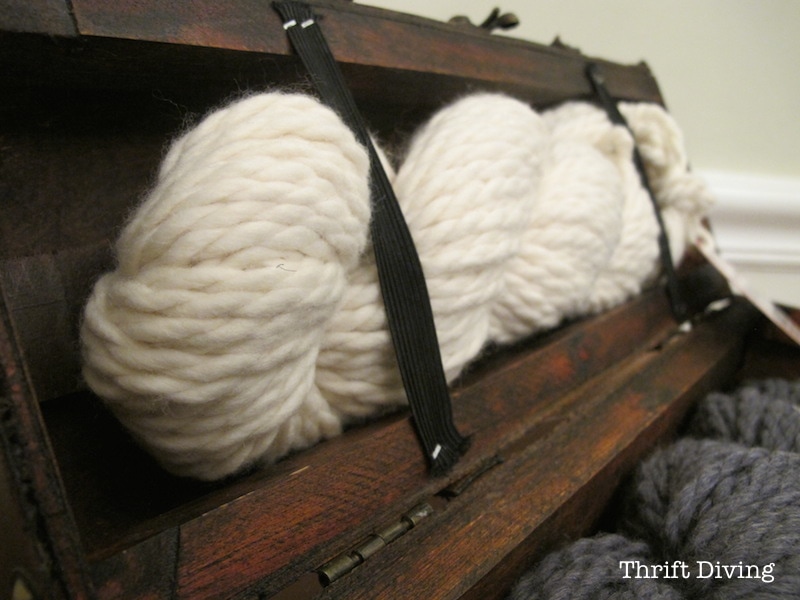 How to make a DIY knitting kit - Thrift Diving_6321