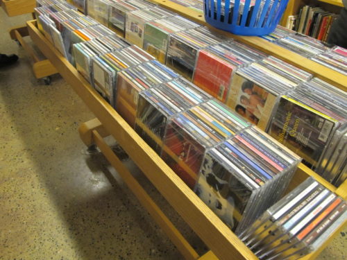 The best thrift store in Seattle - South Lane - CD collection. - Thrift Diving