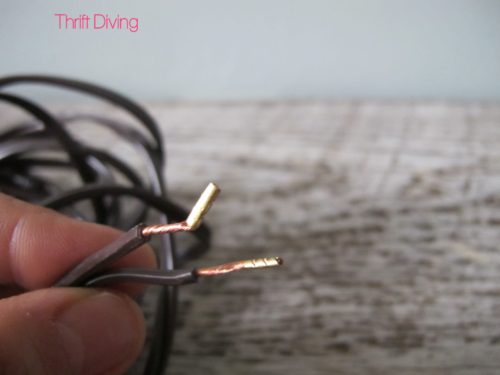 Thrift Diving How to Make a DIY Pendant Lamp