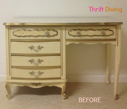How To Paint Your Old French Provincial Furniture