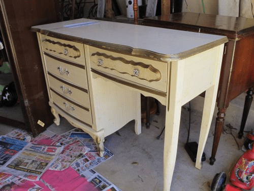 How To Paint Your Old French Provincial Furniture