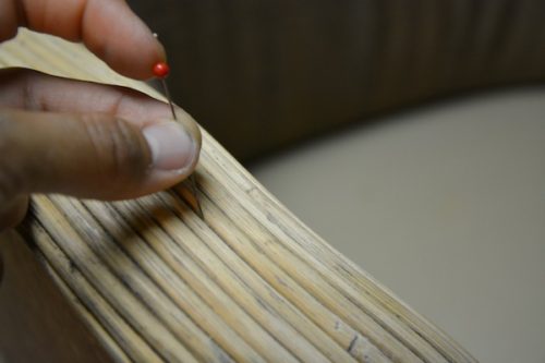 How to Strip Furniture and Stain Wood - Get into tiny cracks and crevices with small needles, but be careful not to damage the wood. - Everything You Wanted to Know About Furniture Stripping If You're a Newbie - Thrift Diving 