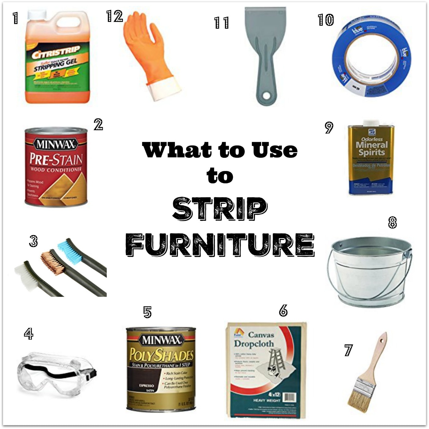 How to Strip Furniture and Stain Wood - What to use to strip furniture - Everything You Wanted to Know About Furniture Stripping If You're a Newbie - Thrift Diving 