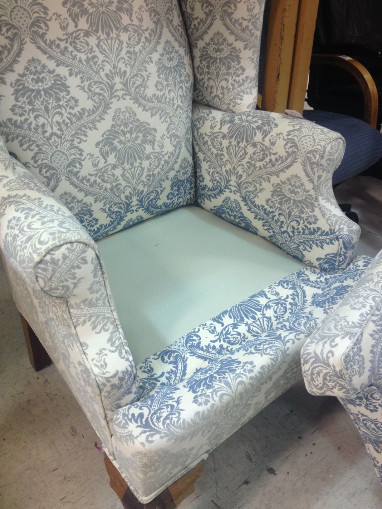 How to Reupholster a Wingback Chair A StepbyStep Tutorial