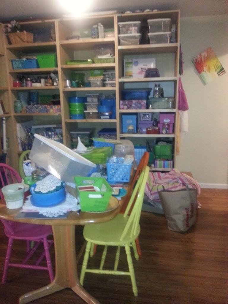 She wants her craft room to be functional! 