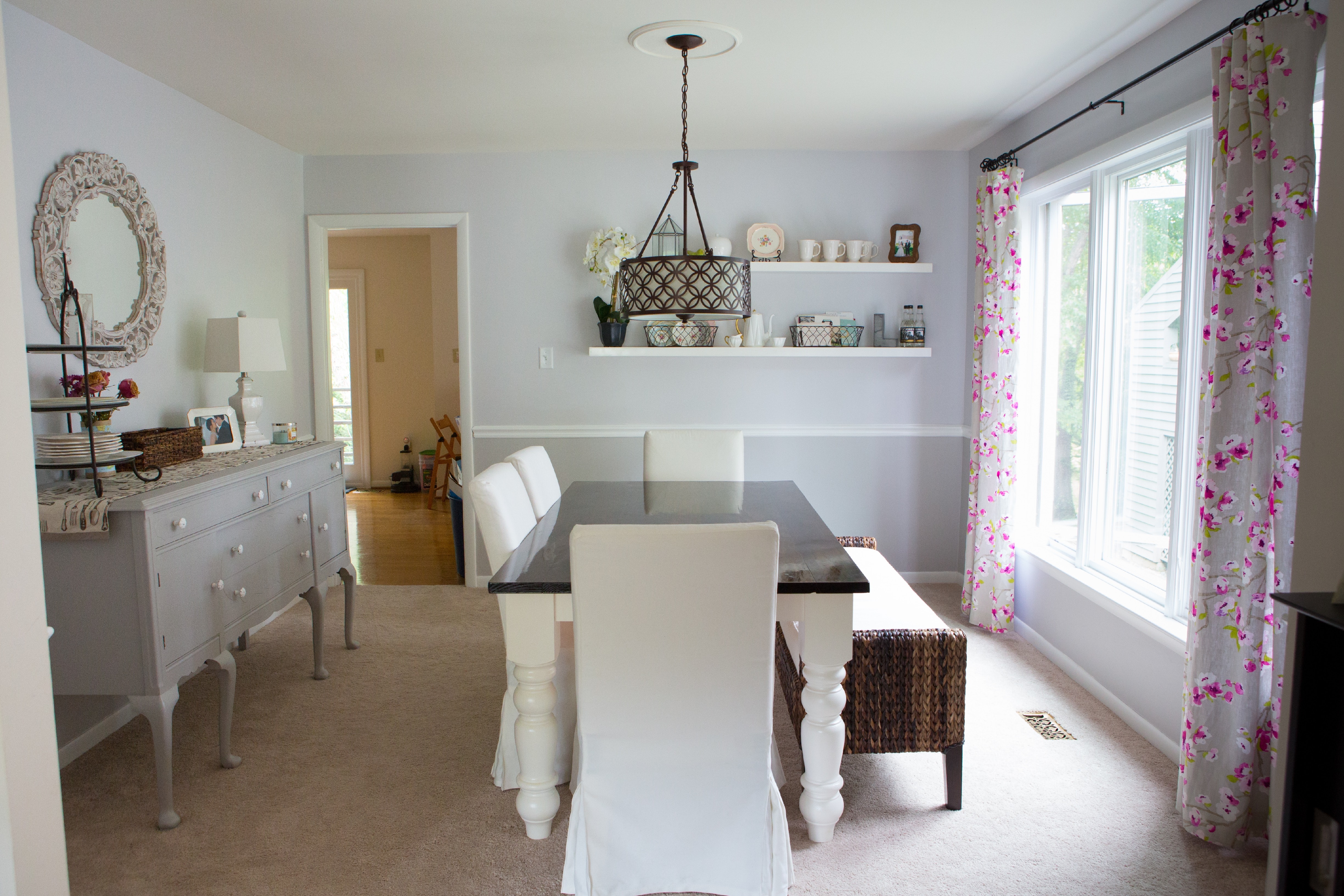 BEFORE & AFTER: Alex’s Darling Dining Room!