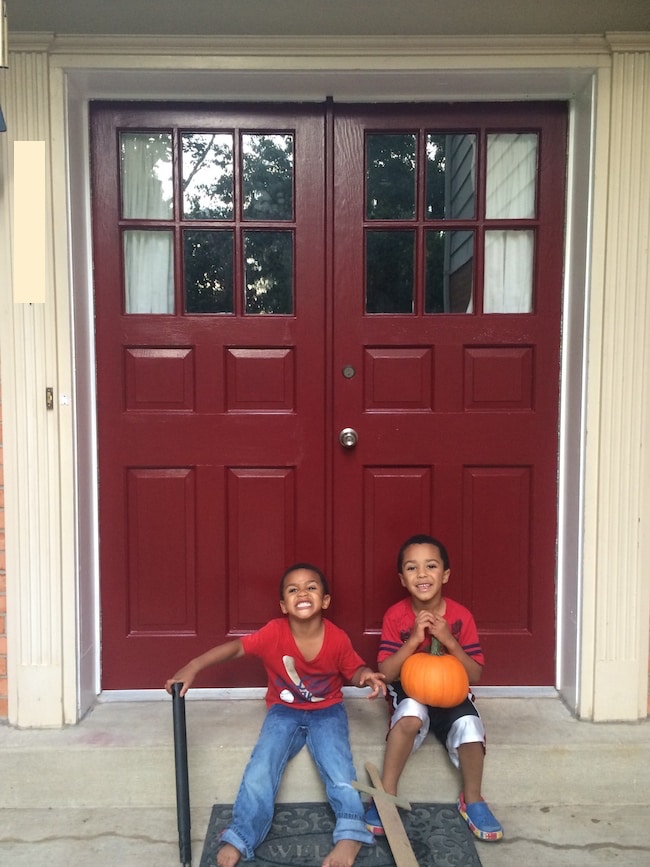 Paint Your Front Door For a Punch of Color