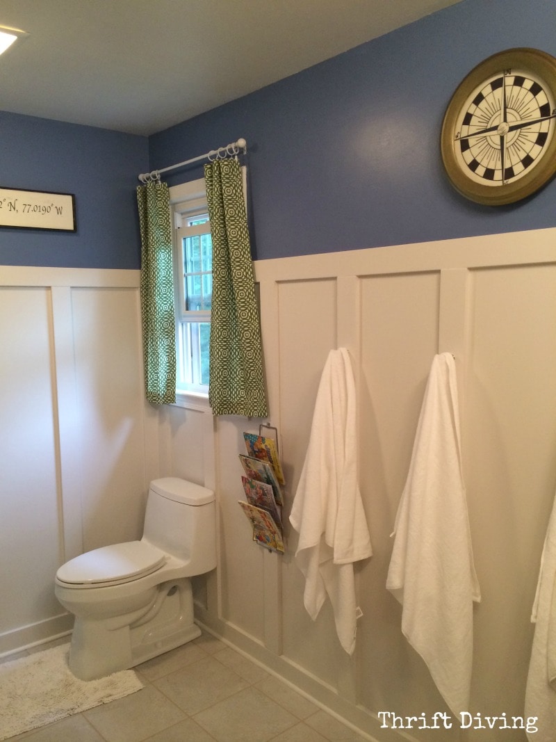 BEFORE & AFTER: Kids Bathroom Makeover Reveal!!