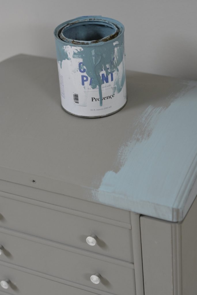 What to do with old jewelry boxes - Paint them with Annie Sloan Chalk Paint Provence - Thrift Diving