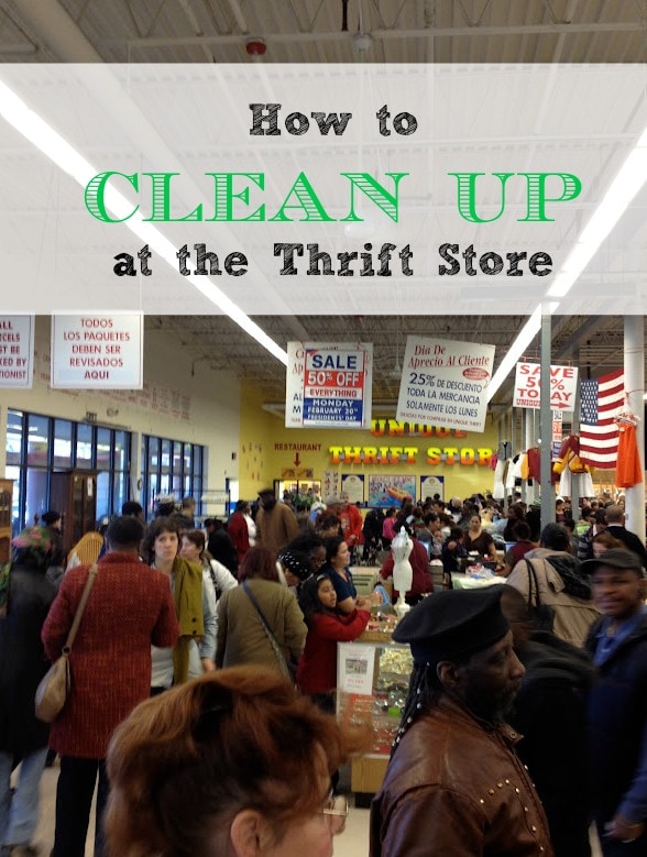 How to Clean Up at the Thrift Store - Thrift Diving