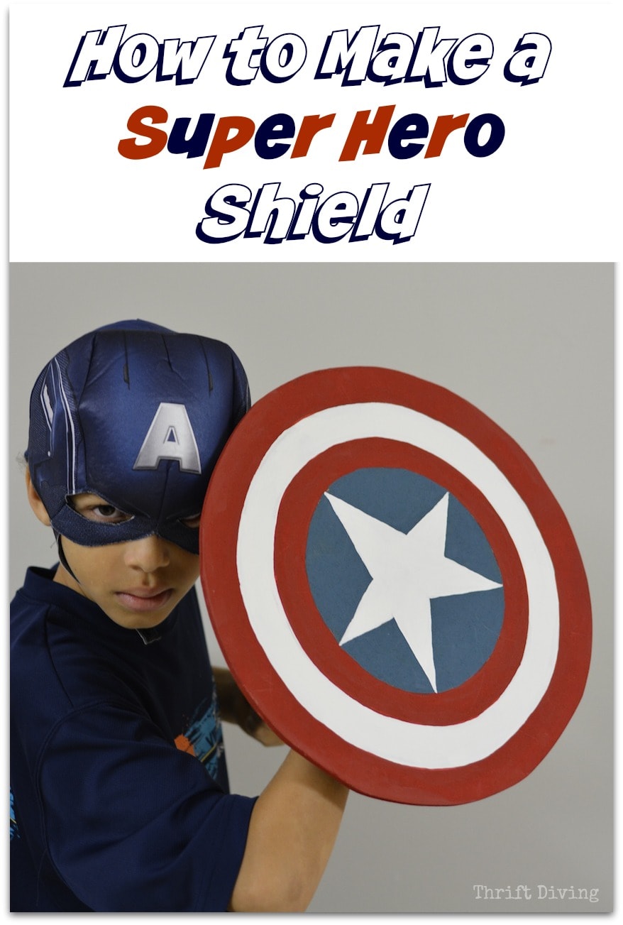 How to Make a DIY Superhero Shield
