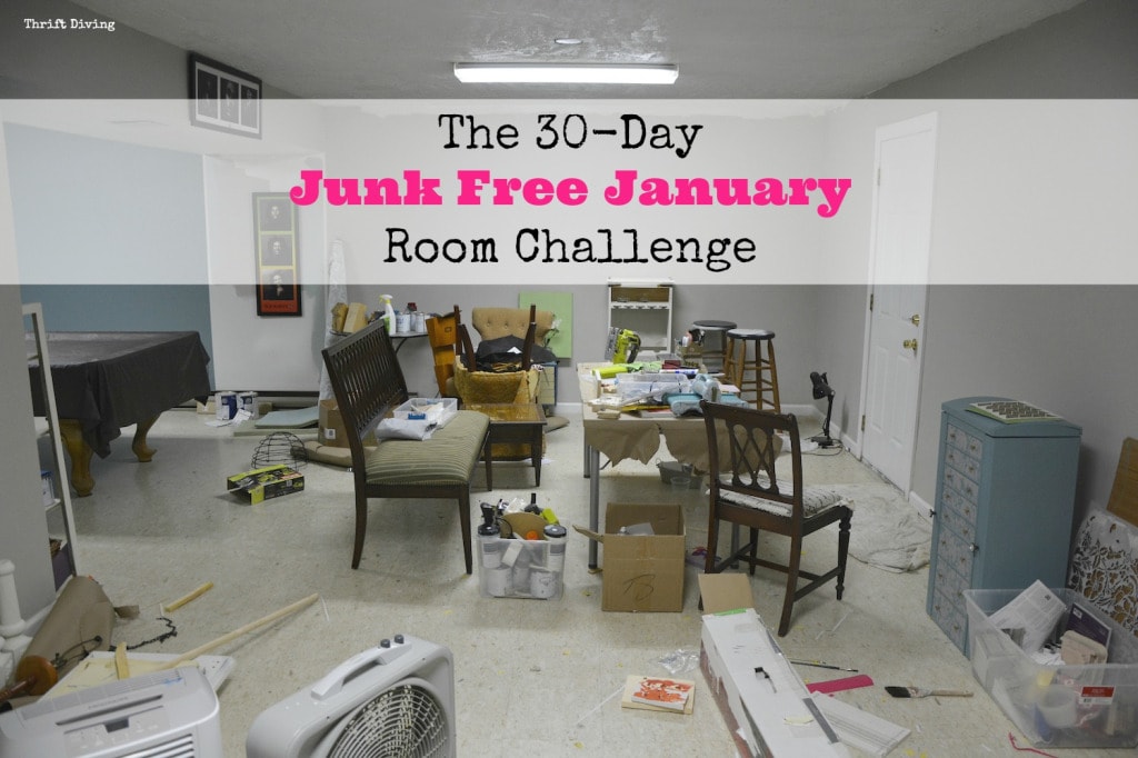 The 30-Day Junk Free January Room Challenge