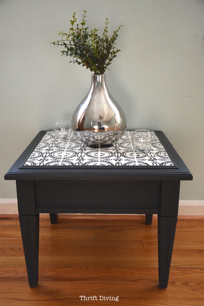 Table Top With Your Own Ceramic Tiles, Tiled Table Top Diy