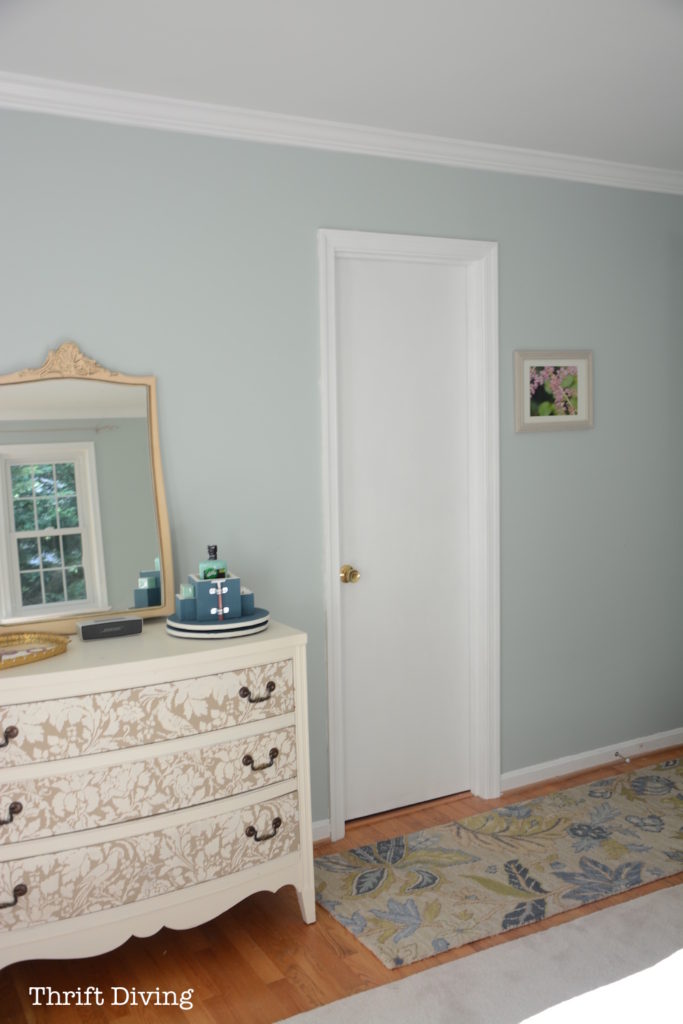 Entrance into master bedroom