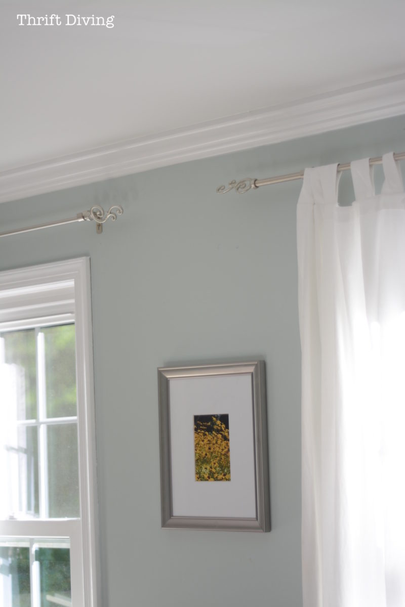 How to put up crown molding like a novice thrift diving blog