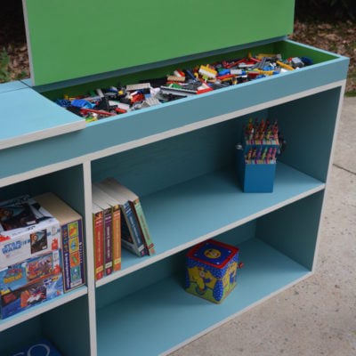 How to Hack a Bookcase and Add Built-in Storage on Top