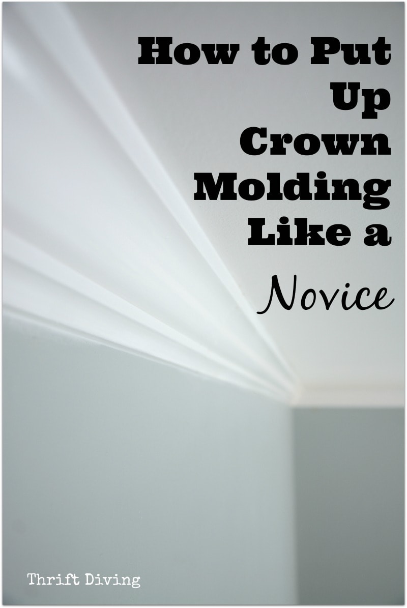 Download: How to Put Up Crown Molding Like a Novice - Thrift Diving