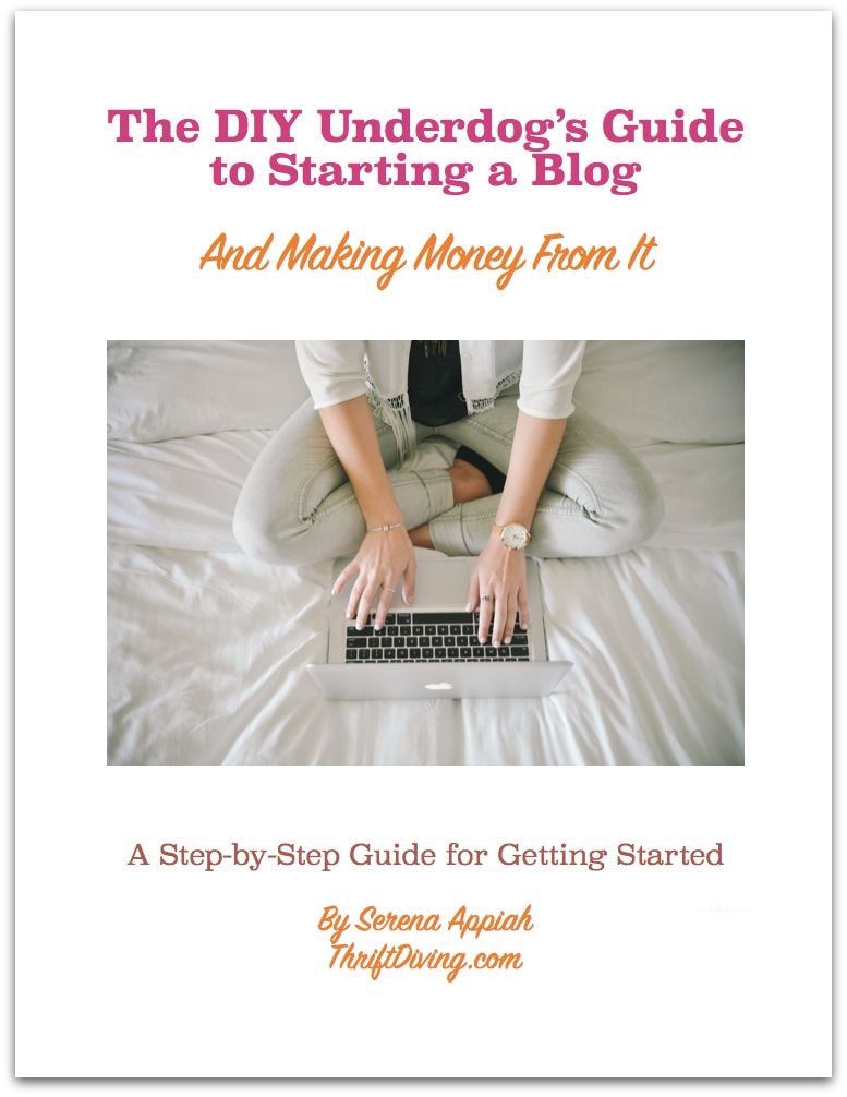 DIY Underdog's Guide to Starting a Blog and Making Money From It - COVER