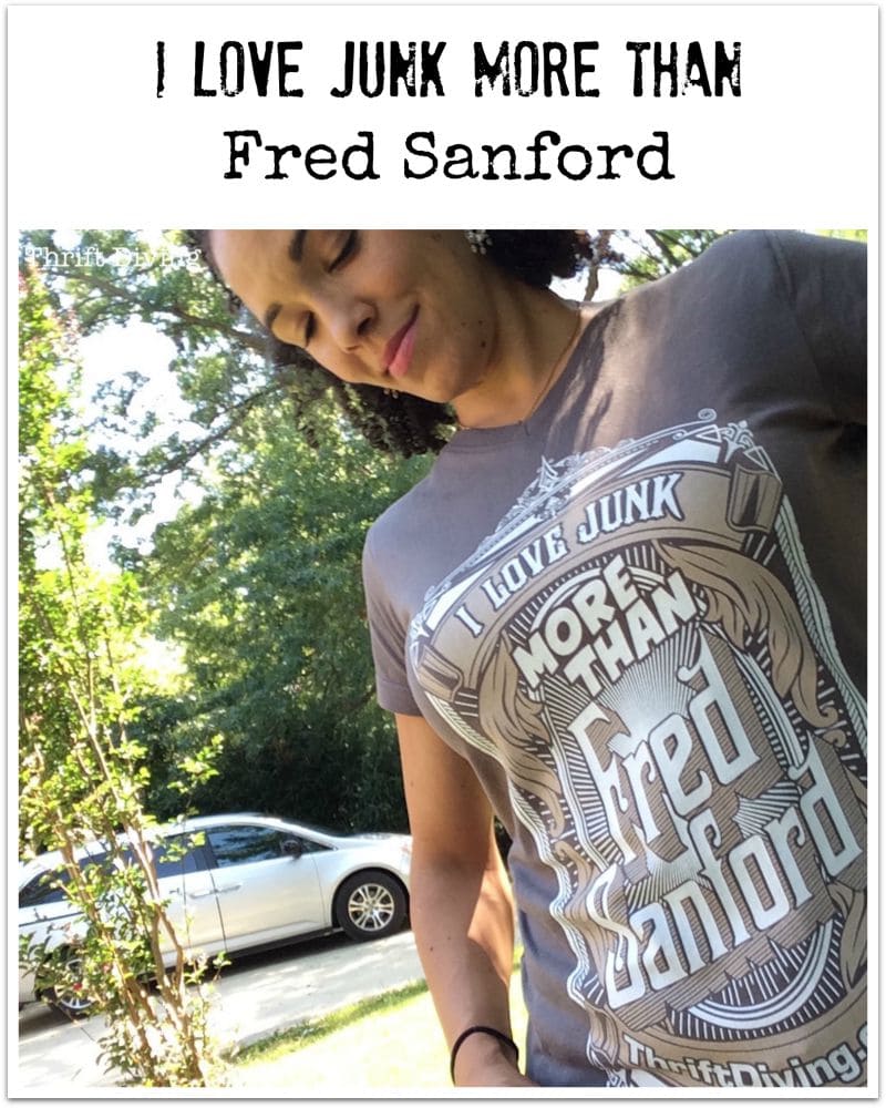 I love junk more than Fred Sanford - BUY an awesome tee from Thrift Diving