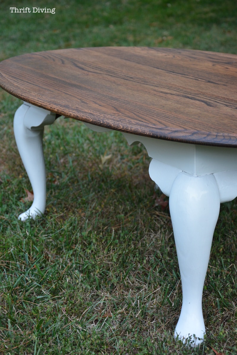 Thrifted Coffee Table Makeover - Thrift Diving Blog (15)