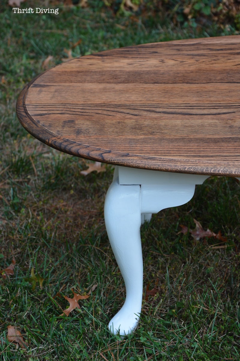 Thrifted Coffee Table Makeover - Thrift Diving Blog (21)