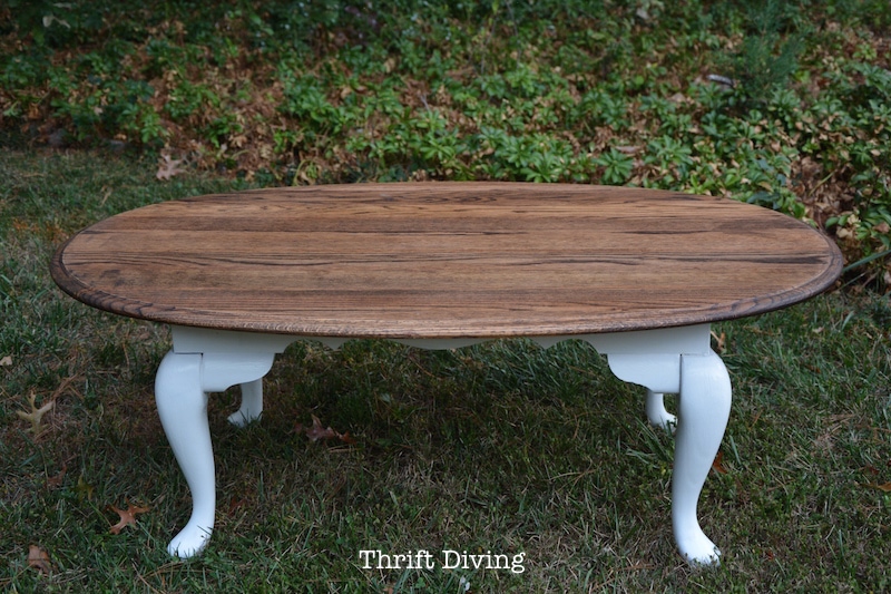 Thrifted Coffee Table Makeover - Thrift Diving Blog (9)