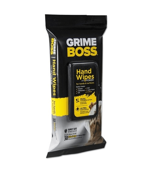 Grime Boss - heavy duty hand wipes