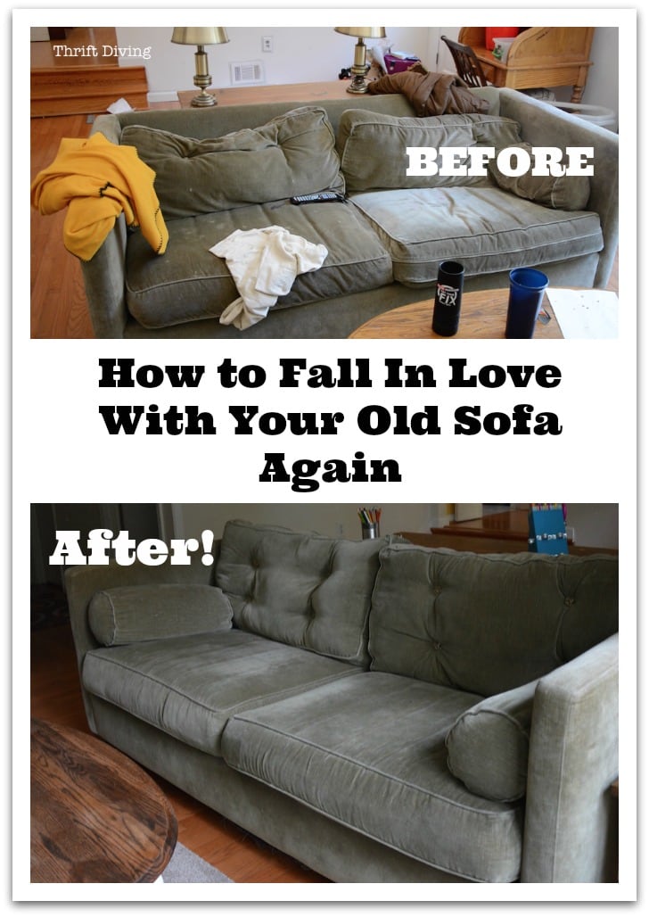 How to Fall in Love With Your Old Sofa Again