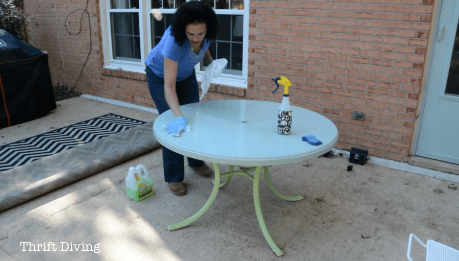 How to Paint Outdoor Furniture with RECLAIM Beyond Paint - Review 3