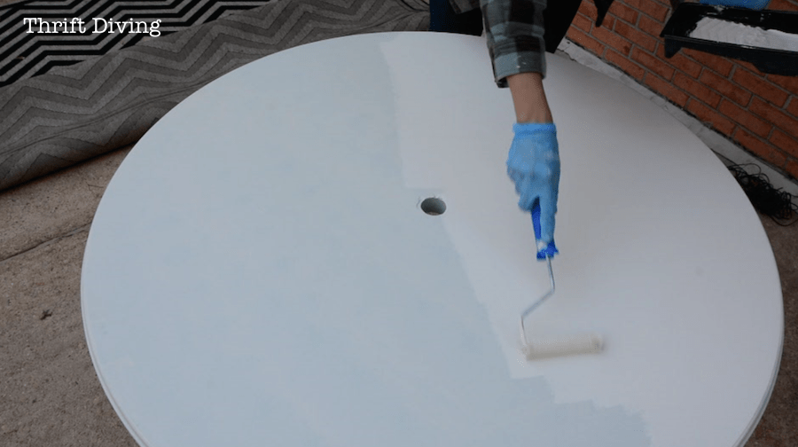 How to Paint Outdoor Furniture with RECLAIM Beyond Paint - Review 8