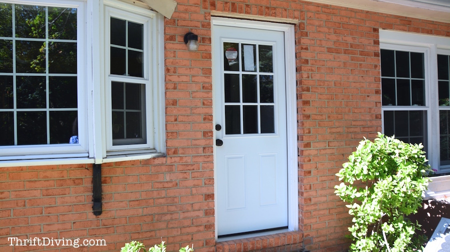 How to Replace and Paint an External Door - AFTER installed