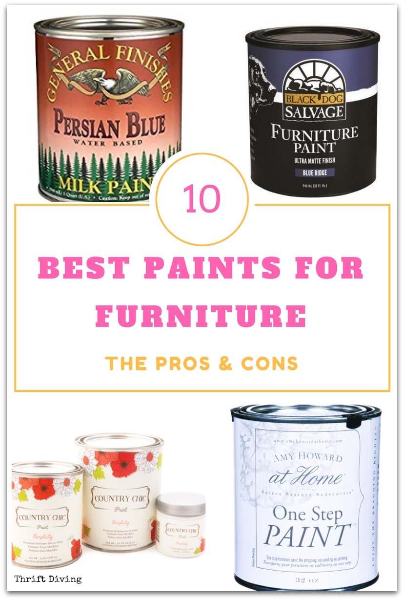 The Best Furniture Paint (I've tested them ALL!)  Refinishing furniture,  Diy furniture, Repurposed furniture