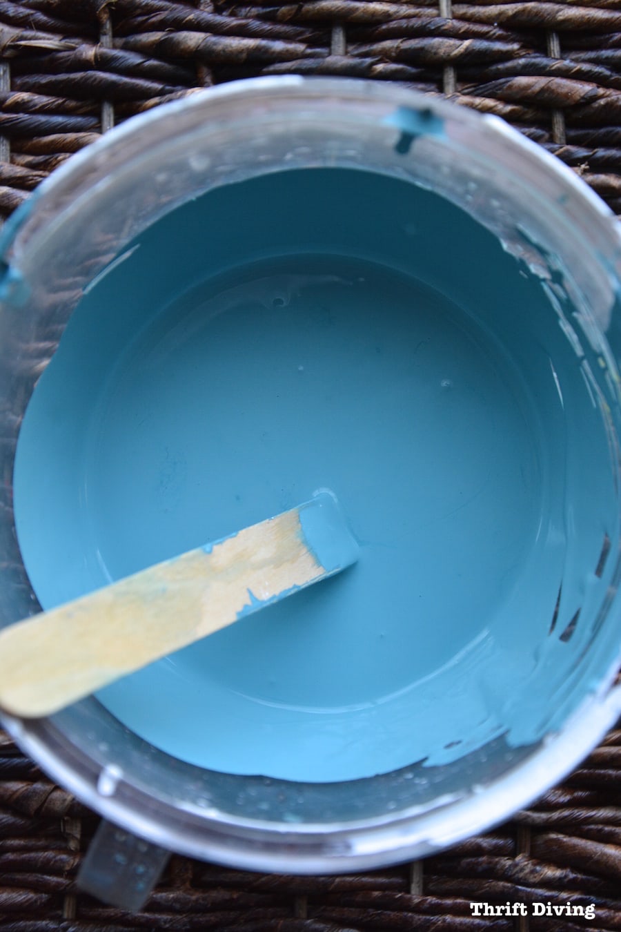 Should you make your own DIY chalk paint - Mixed chalk paint