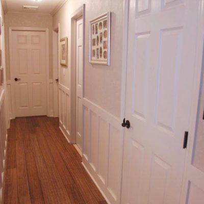 BEFORE & AFTER: Letty’s Wainscoting Makeover
