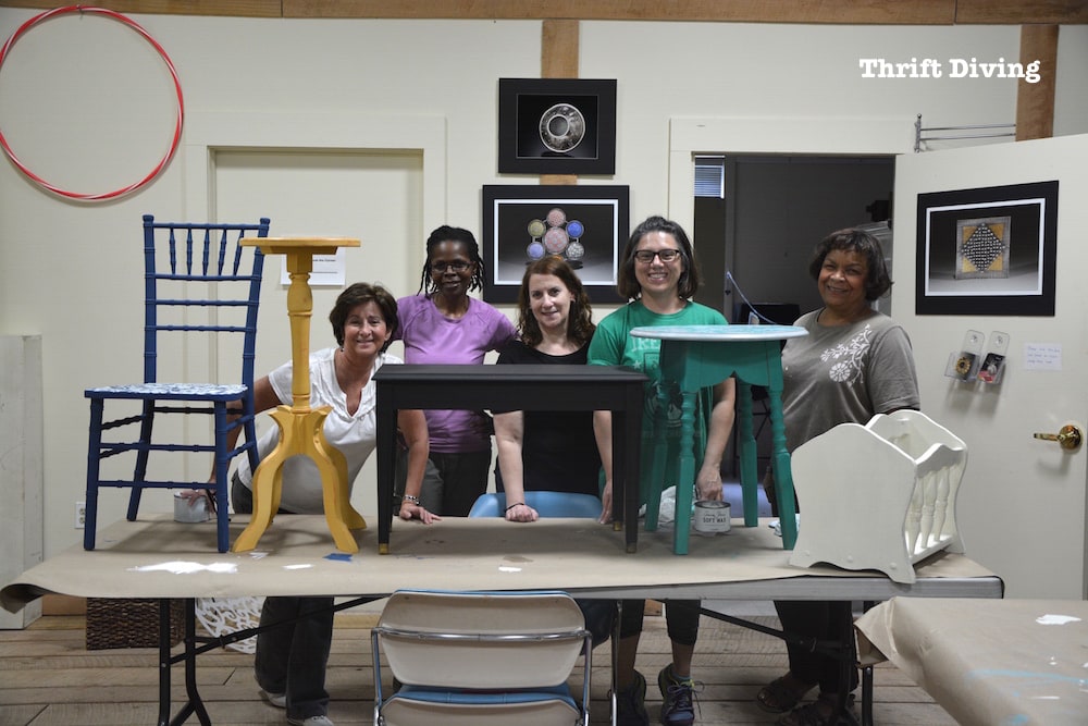 Furniture Painting Class-Thrift Diving