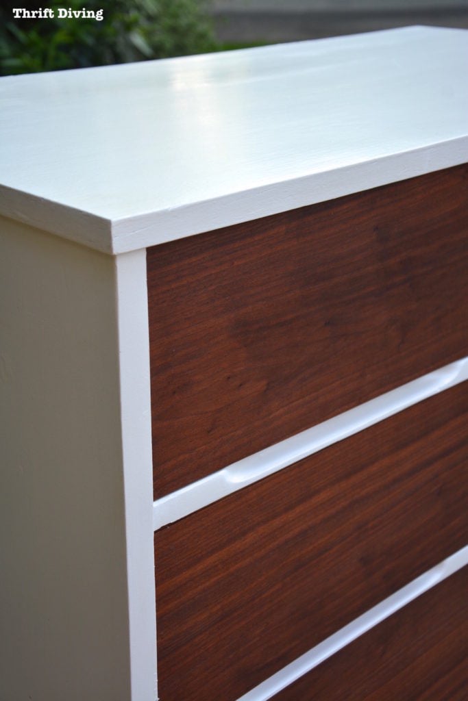 Mid Century Modern Dresser Makeover, How To Redo A Dresser With Contact Paper
