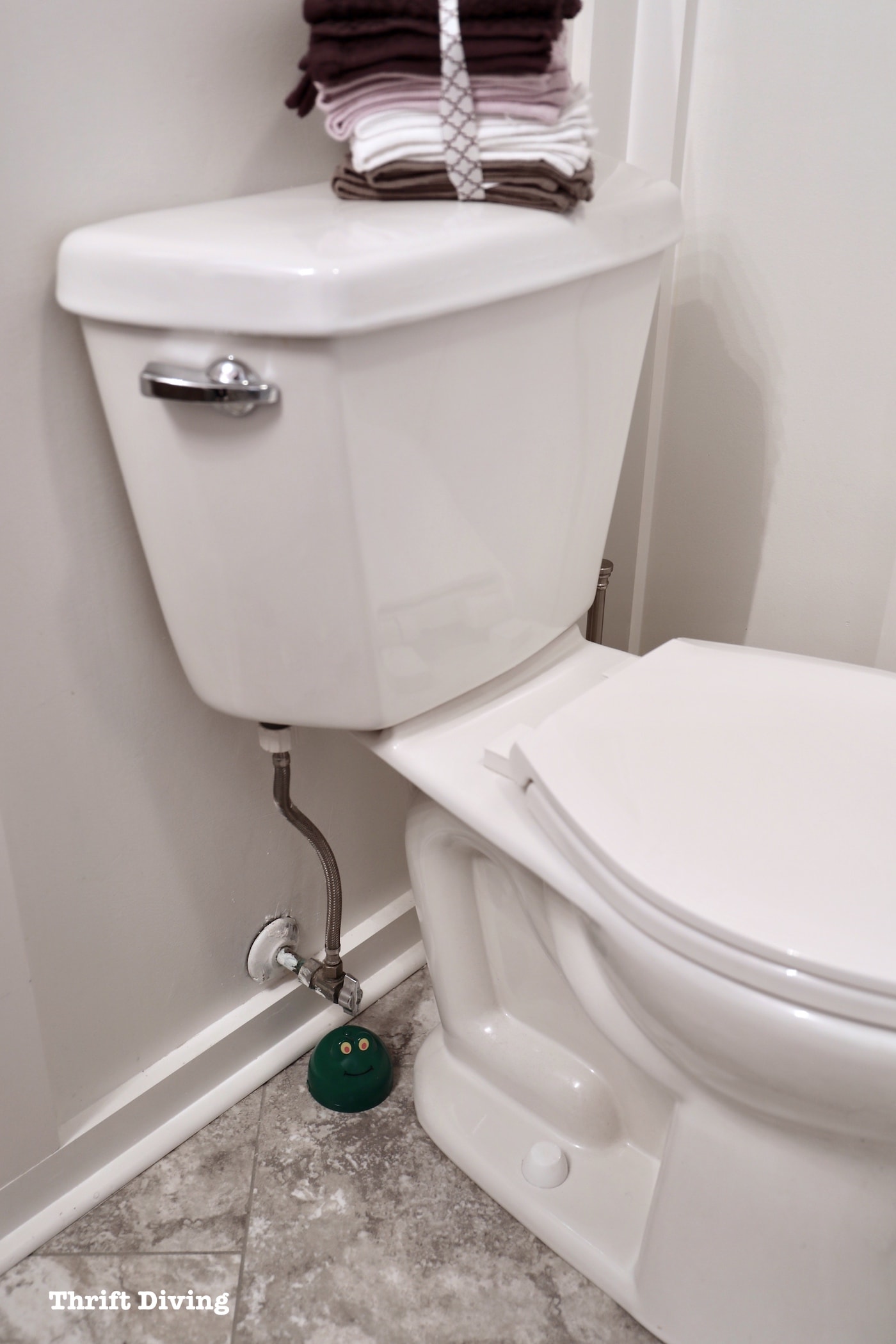 The Leak Frog leak detector can detect water around toilets, washing machines, under sinks, and other places where leaks can happen. - Thrift Diving