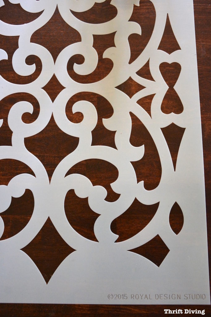 How to use stencils on furniture and walls