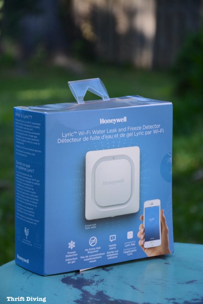 Lyric™ Wi-Fi Water Leak and Freeze Detector Review - The Lyric reads humidity. - Thrift Diving
