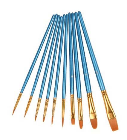 Small paint brushes
