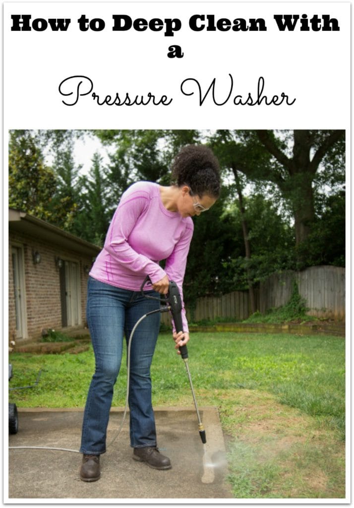 How To Deep Clean With A Pressure Washer, How To Use A Pressure Washer Clean Patio