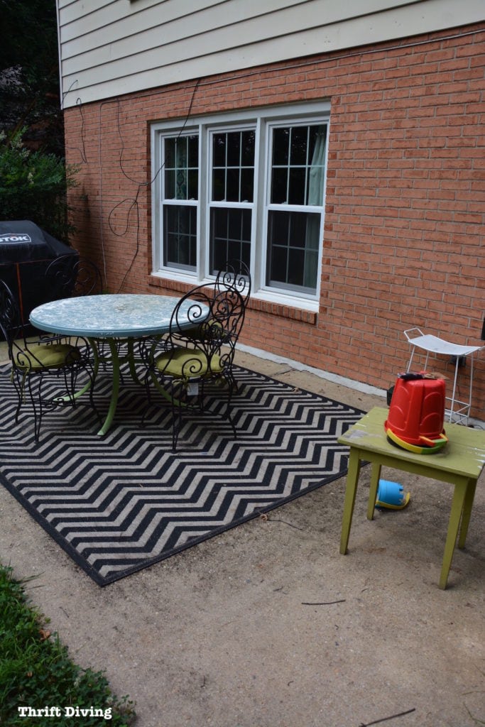 Patio and Backyard Makeover Ideas - Thrift Diving83