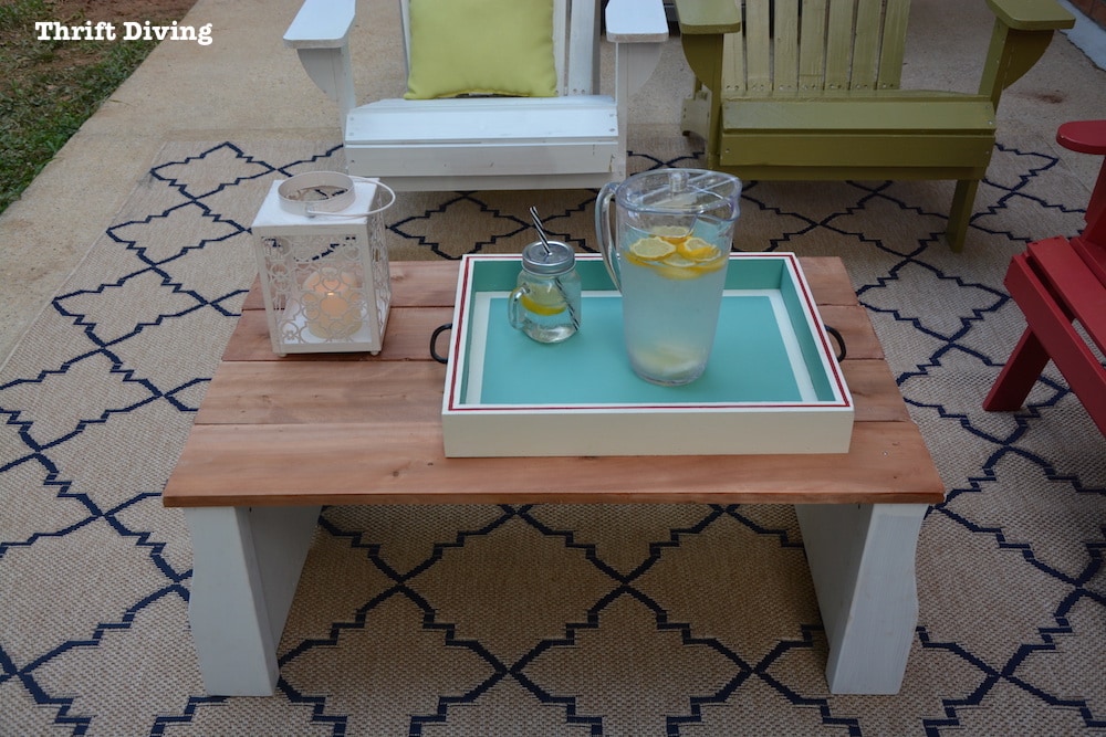 Turn an Old Crib Into a Table - Thrift Diving - 071