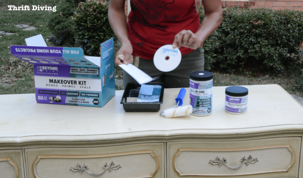 Thrift Store Furniture Makeover with Beyond Paint