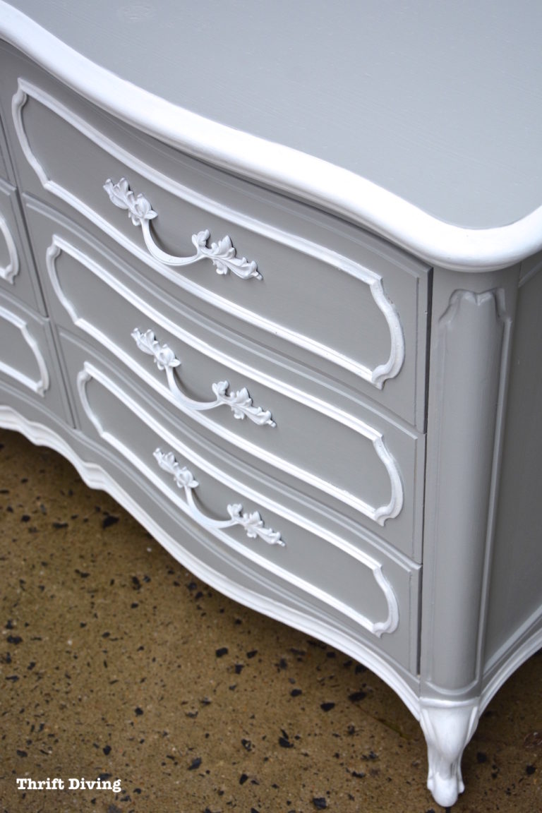 How to Paint Your Old French Provincial Furniture
