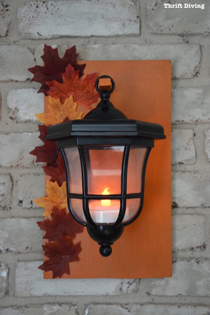 DIY Lanterns Upcycled From Thrifted Path Lights - Thrift Divng Blog - 789