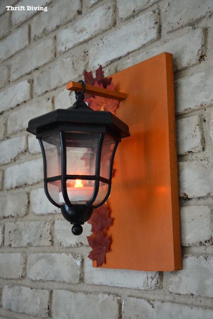 DIY Lanterns Upcycled From Thrifted Path Lights - Thrift Divng Blog - 792