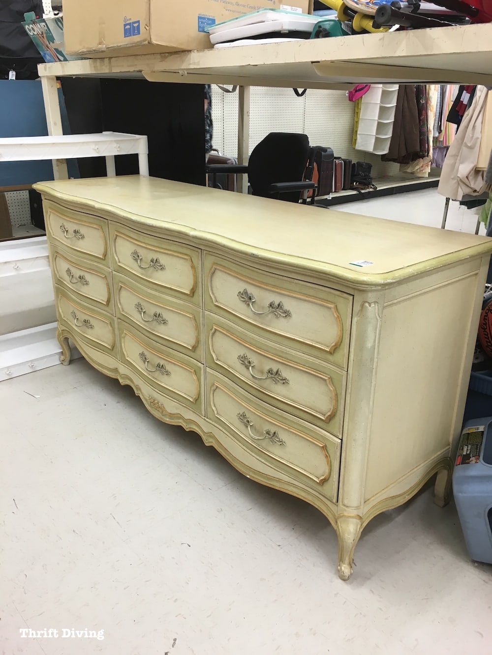 I Bought This French Provincial Vanity For Under 10